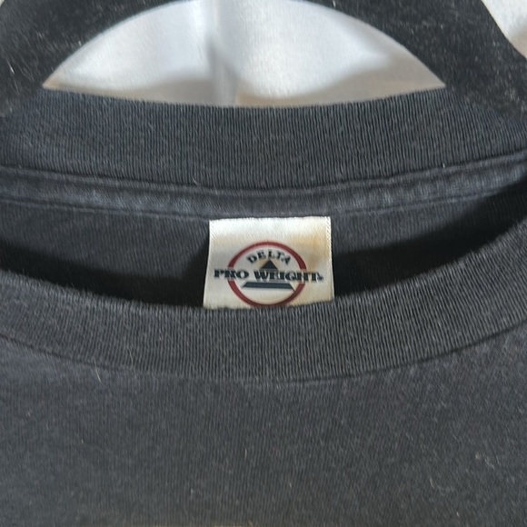 Delta Black T-Shirt with Yellow Graphic - Picture 3 of 5